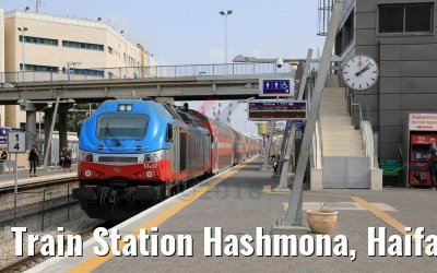 Train Station Hashmona, Haifa, Israel