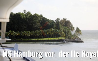 MS Hamburg vor  der Ile Royale 07.02.2018