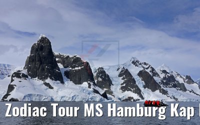 Zodiac Tour MS Hamburg Kap Renard Antarktis 10.01.2017