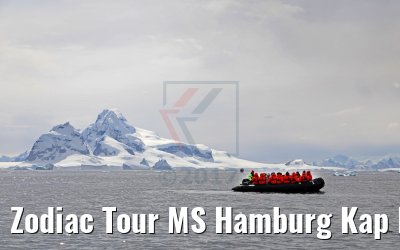 Zodiac Tour MS Hamburg Kap Renard Antarktis 10.01.2017