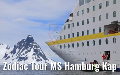 Zodiac Tour MS Hamburg Kap Renard Antarktis 10.01.2017