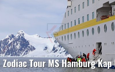 Zodiac Tour MS Hamburg Kap Renard Antarktis 10.01.2017