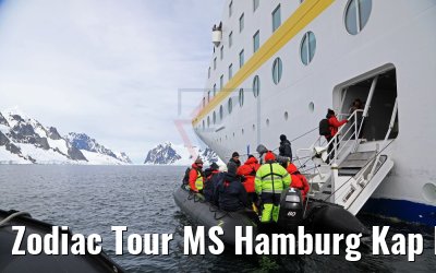 Zodiac Tour MS Hamburg Kap Renard Antarktis 10.01.2017