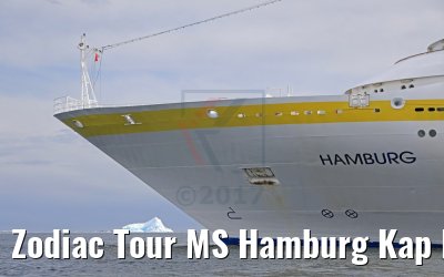 Zodiac Tour MS Hamburg Kap Renard Antarktis 10.01.2017