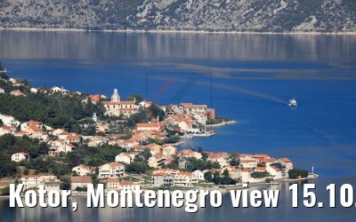 Kotor, Montenegro view 15.10.2017