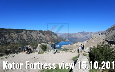 Kotor Fortress view 15.10.2017