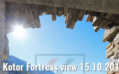 Kotor Fortress view 15.10.2017