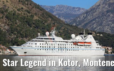 Star Legend in Kotor, Montenegro 15.10.2017