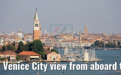 Venice City view from aboard the Costa Deliziosa 29.07.2018
