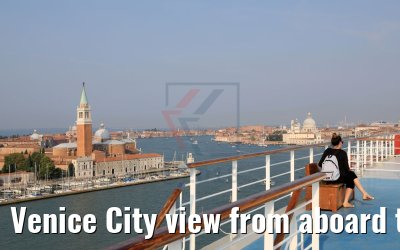 Venice City view from aboard the Costa Deliziosa 29.07.2018