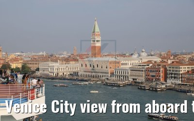 Venice City view from aboard the Costa Deliziosa 29.07.2018