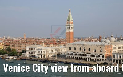 Venice City view from aboard the Costa Deliziosa 29.07.2018