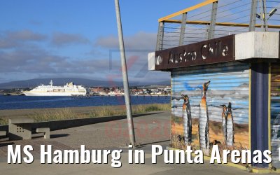 MS Hamburg in Punta Arenas 07.02.2020