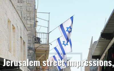 Jerusalem street impressions, Israel