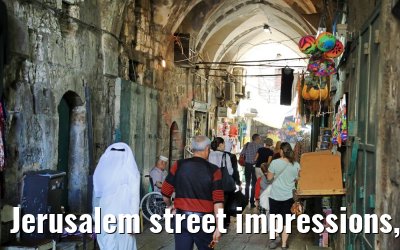 Jerusalem street impressions, Israel