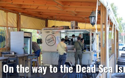 On the way to the Dead Sea Israel