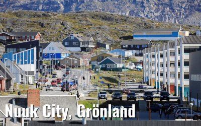 Nuuk City, Grönland