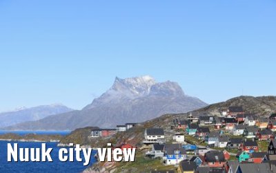 Nuuk city view