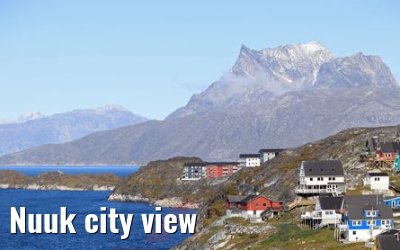 Nuuk city view