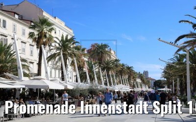 Promenade Innenstadt Split 16.10.2017