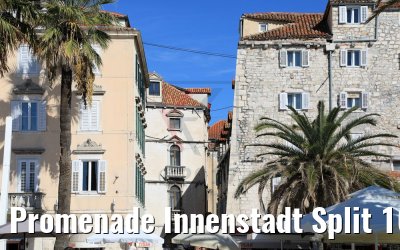 Promenade Innenstadt Split 16.10.2017