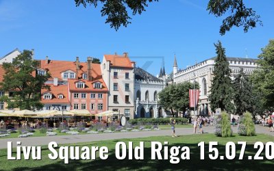 Livu Square Old Riga 15.07.2018