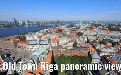 Old Town Riga panoramic view 15.07.2018