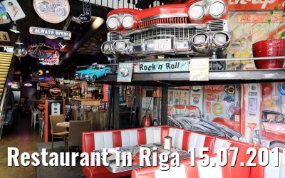 Restaurant in Riga 15.07.2018