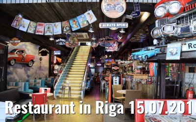 Restaurant in Riga 15.07.2018