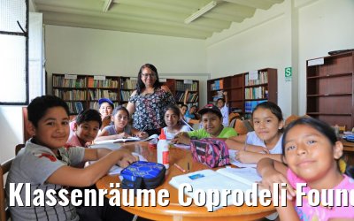 Klassenräume Coprodeli Foundation Lima Peru