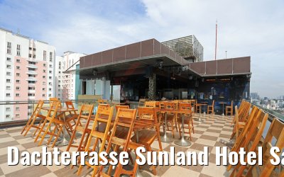 Dachterrasse Sunland Hotel Saigon 06.04.2017