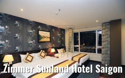 Zimmer Sunland Hotel Saigon 05.04.2017