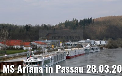 MS Ariana in Passau 28.03.2015
