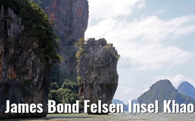 James Bond Felsen Insel Khao Phing Kan, Thailand 27.01.2016