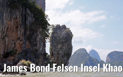 James Bond Felsen Insel Khao Phing Kan, Thailand 27.01.2016