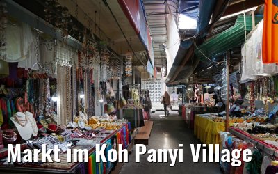 Markt im Koh Panyi Village