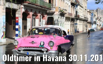 Oldtimer in Havana 30.11.2017