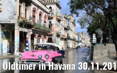 Oldtimer in Havana 30.11.2017