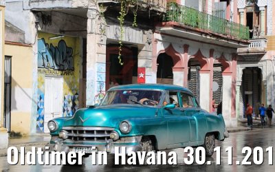Oldtimer in Havana 30.11.2017