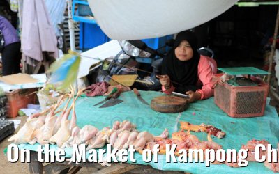 On the Market of Kampong Chhnang, Cambodia 13.04.2017