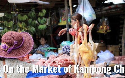 On the Market of Kampong Chhnang, Cambodia 13.04.2017
