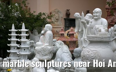 marble sculptures near Hoi An, Vietnam