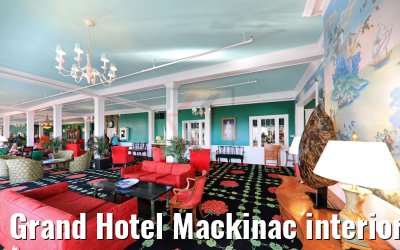 Grand Hotel Mackinac interior view 07.10.2019