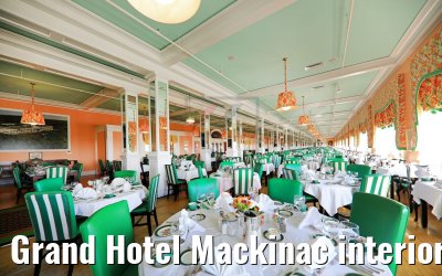Grand Hotel Mackinac interior view 07.10.2019