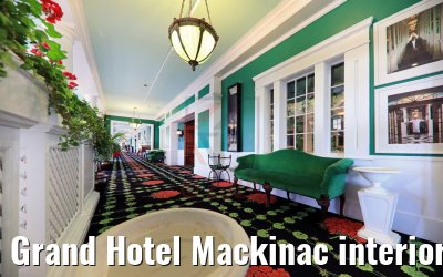Grand Hotel Mackinac interior view 07.10.2019