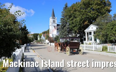Mackinac Island street impressions 07.10.2019