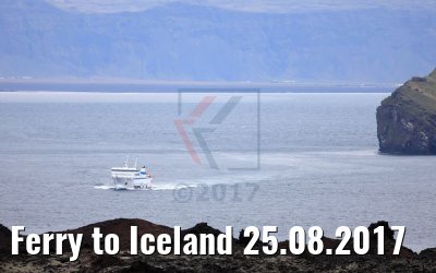 Ferry to Iceland 25.08.2017