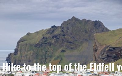 Hike to the top of the Eldfell volcano, Heimaey 25.08.2017