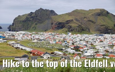 Hike to the top of the Eldfell volcano, Heimaey 25.08.2017