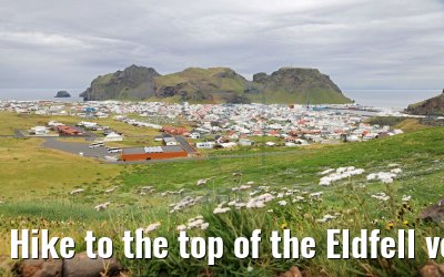 Hike to the top of the Eldfell volcano, Heimaey 25.08.2017